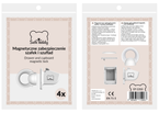 Magnetyczne zabezpieczenie samoprzyl blokada szafek szuflad 4szt SafeTeddy